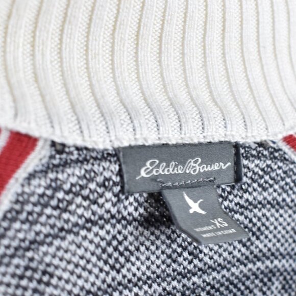 Eddie Bauer Engage Fair Isle Knit Sweater Pullover XS - Picture 7 of 7